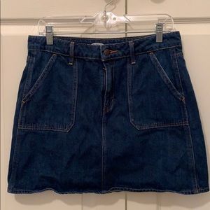 Denim skirt
